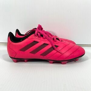 Adidas Goletto VIII FG J Kids Soccer Cleats Neon Pink Black Girls 6